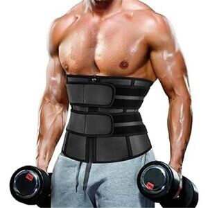 Waist Trainer Trimmer for Men TummyControl Shapewear Neoprene SweatBelt Slimming